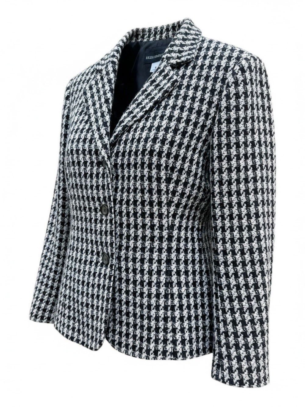 Requirements tweed houndstooth blazer Size 14 - Picture 5 of 12